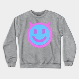 T'nuc the ambiguous entity - pink/blue Crewneck Sweatshirt